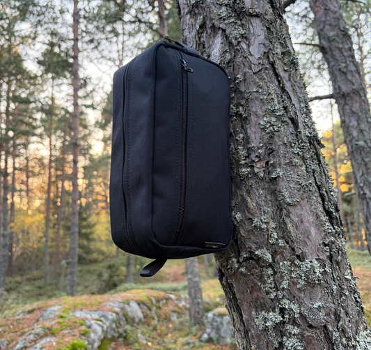 Vire 4L Toilettilaukku Black Foxdura